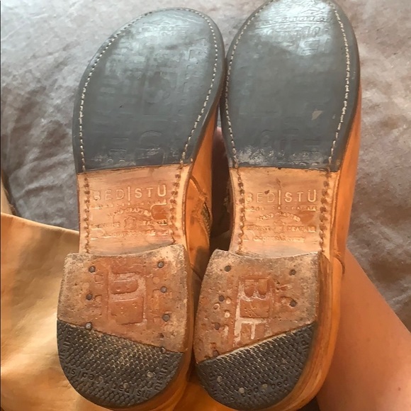 Like New Bed Stu Leather Boots Size 10 - Picture 5 of 7